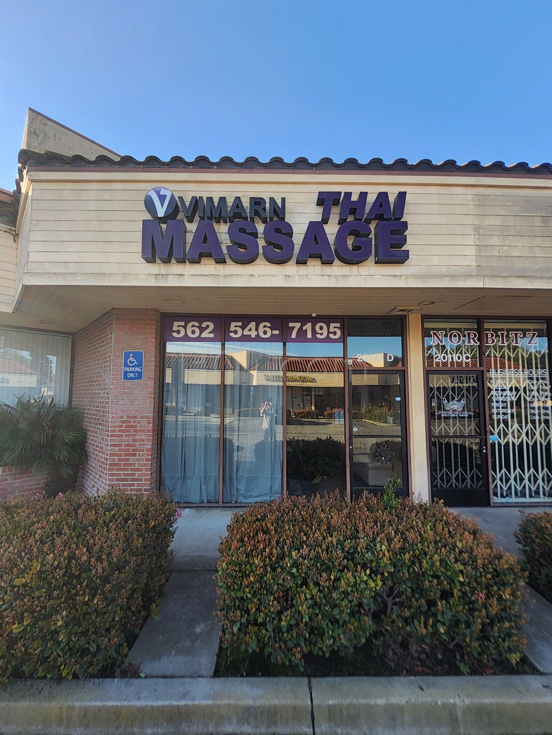 Cerritos, California Vimarn Thai Massage