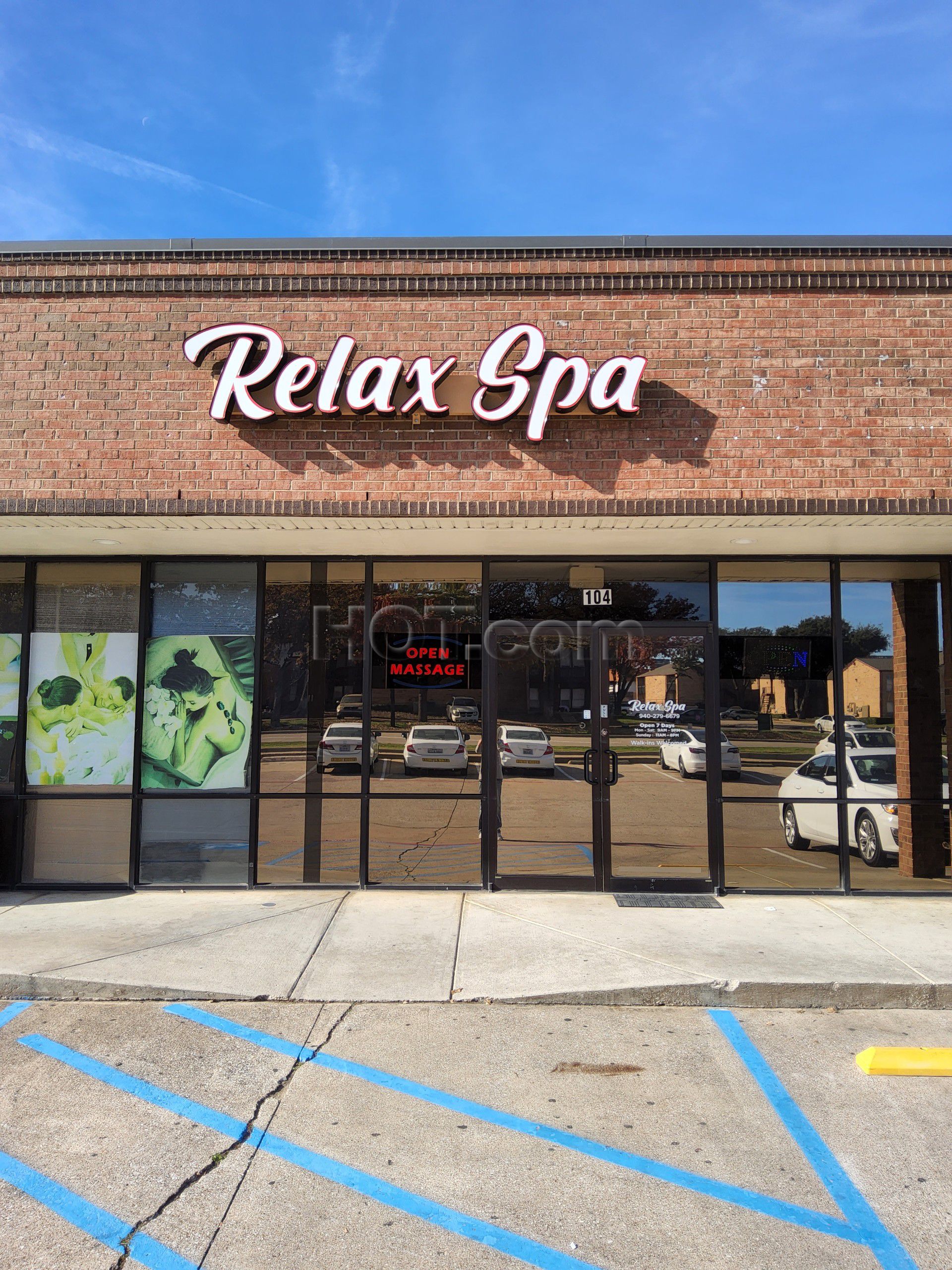 Denton, Texas Relax Spa