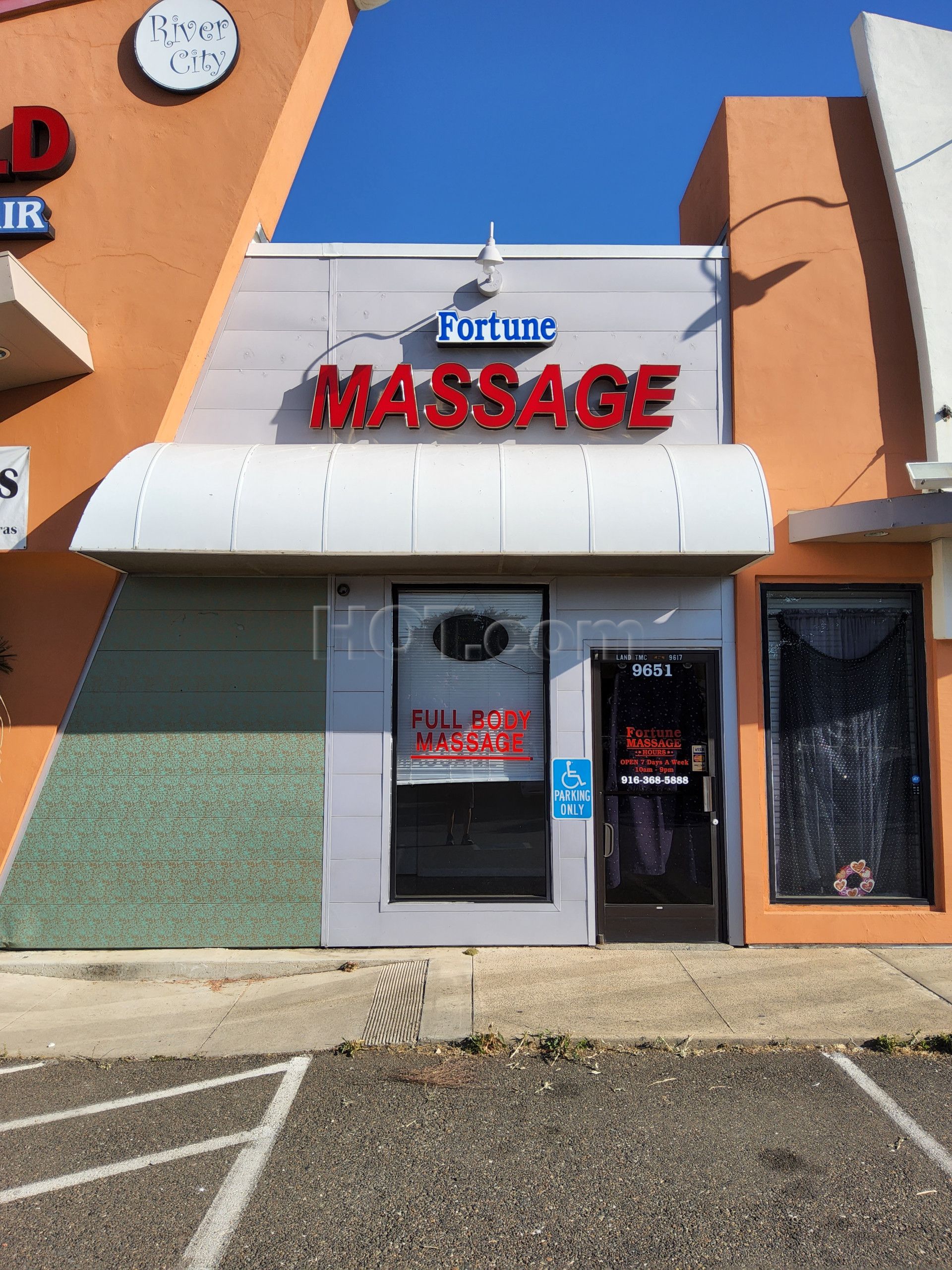 Sacramento, California Fortune Massage