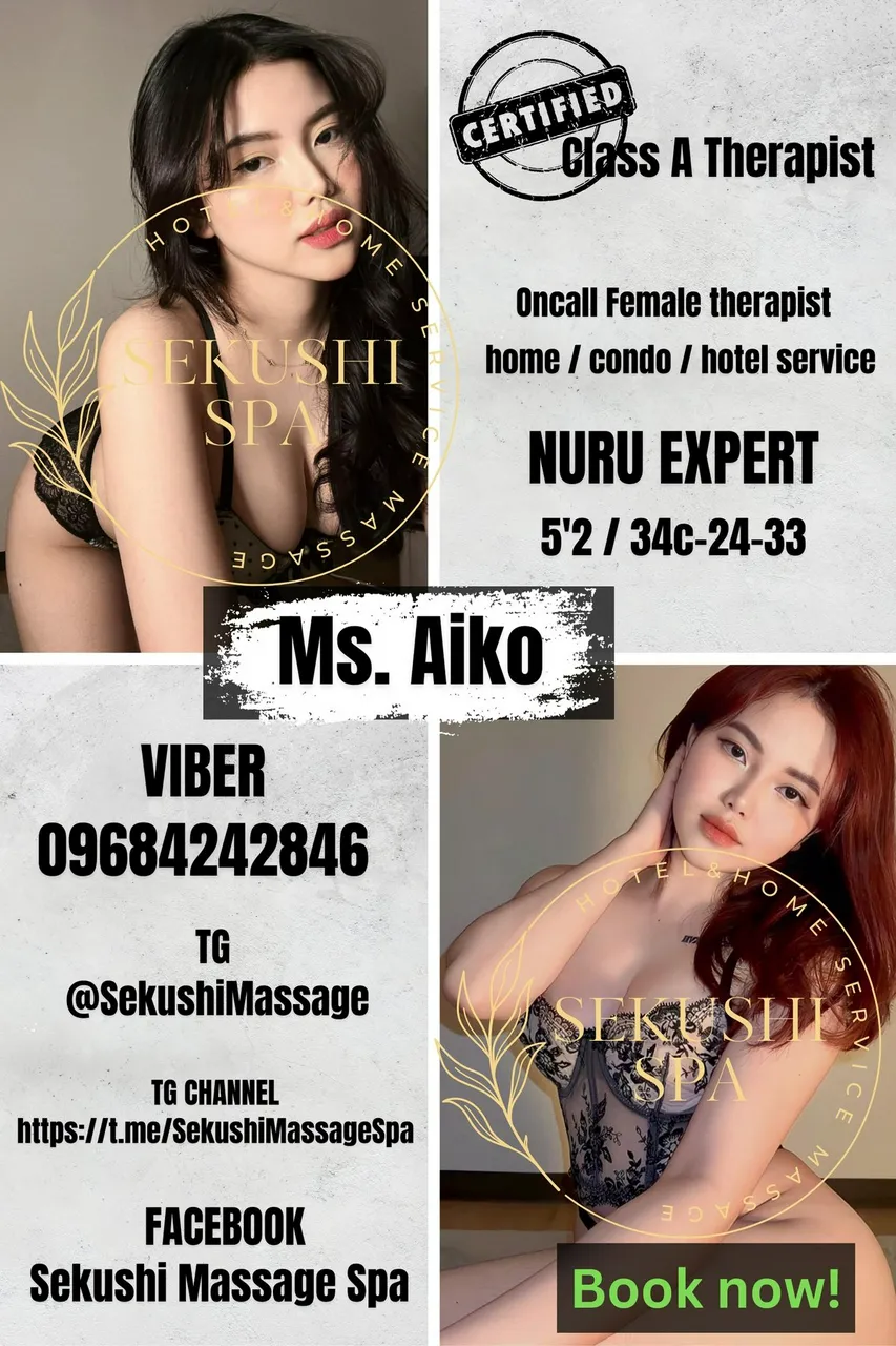 Escorts Manila, Philippines CERTIFIED CLASS A THERAPIST