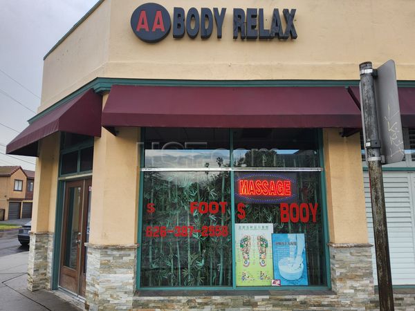 Massage Parlors San Gabriel, California Aa Body Relax