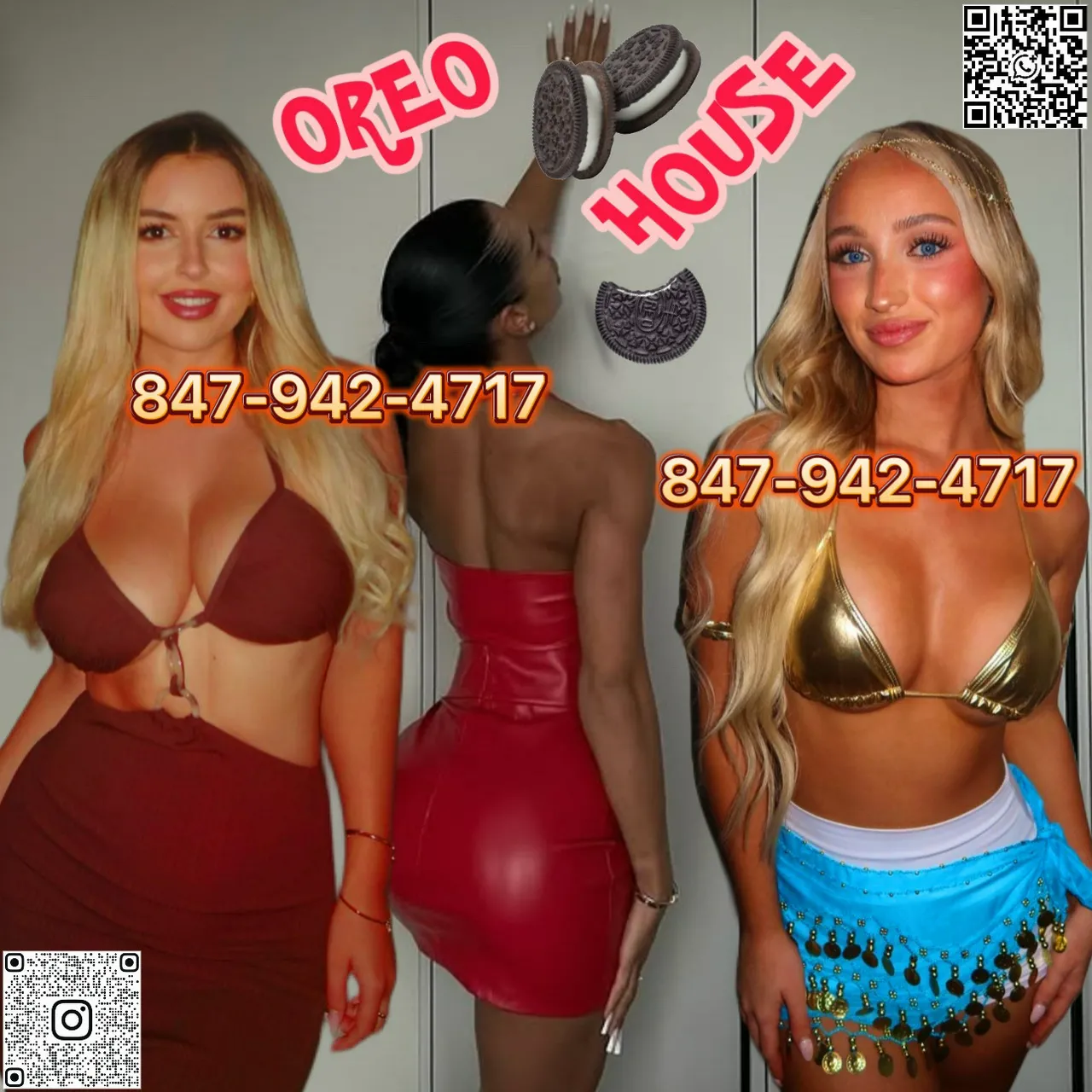 Escorts Chicago, Illinois White & Black