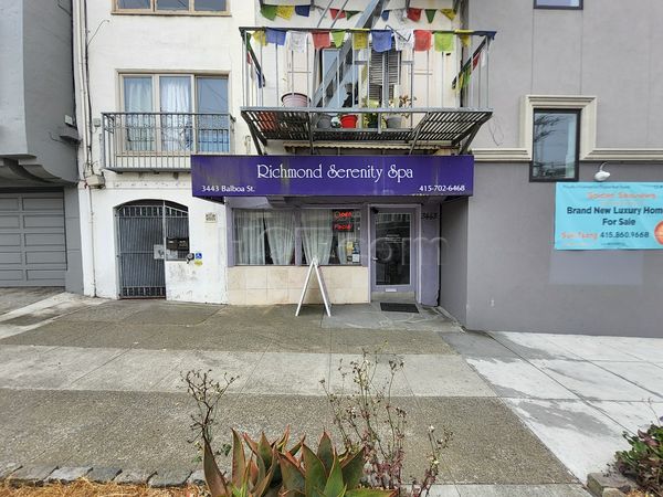 Massage Parlors San Francisco, California Richmond Serenity Spa
