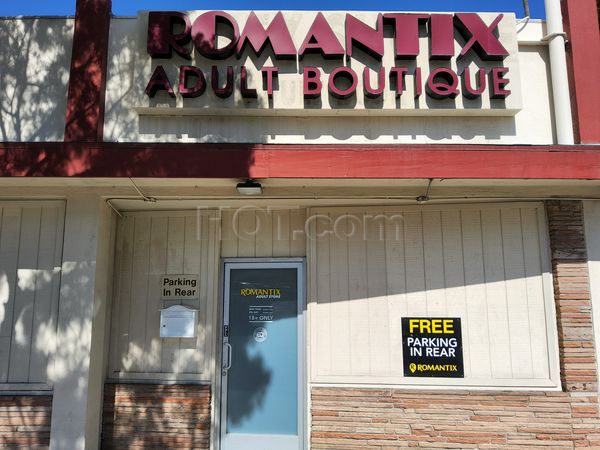 Sex Shops Riverside, California Romantix
