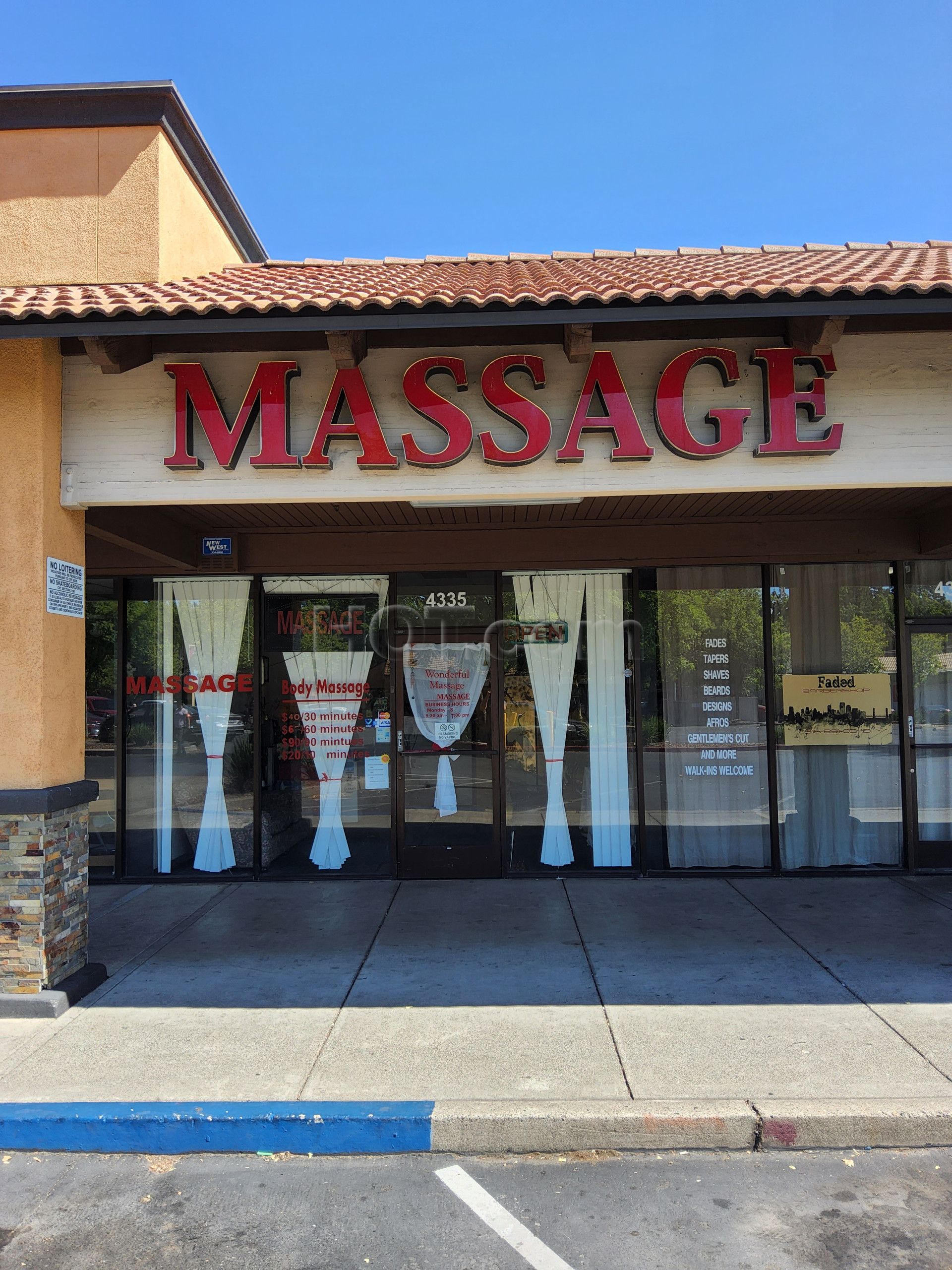 Sacramento, California Wonderful Massage