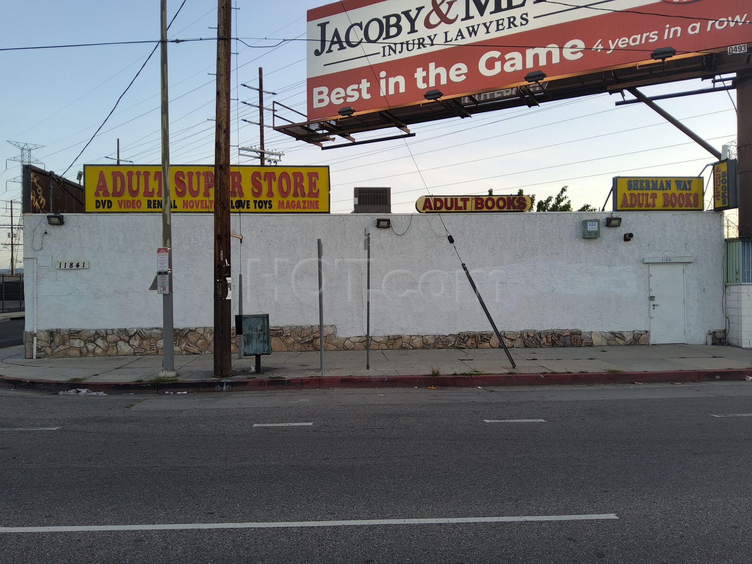 North Hollywood, California Sherman Way Adult Book Store