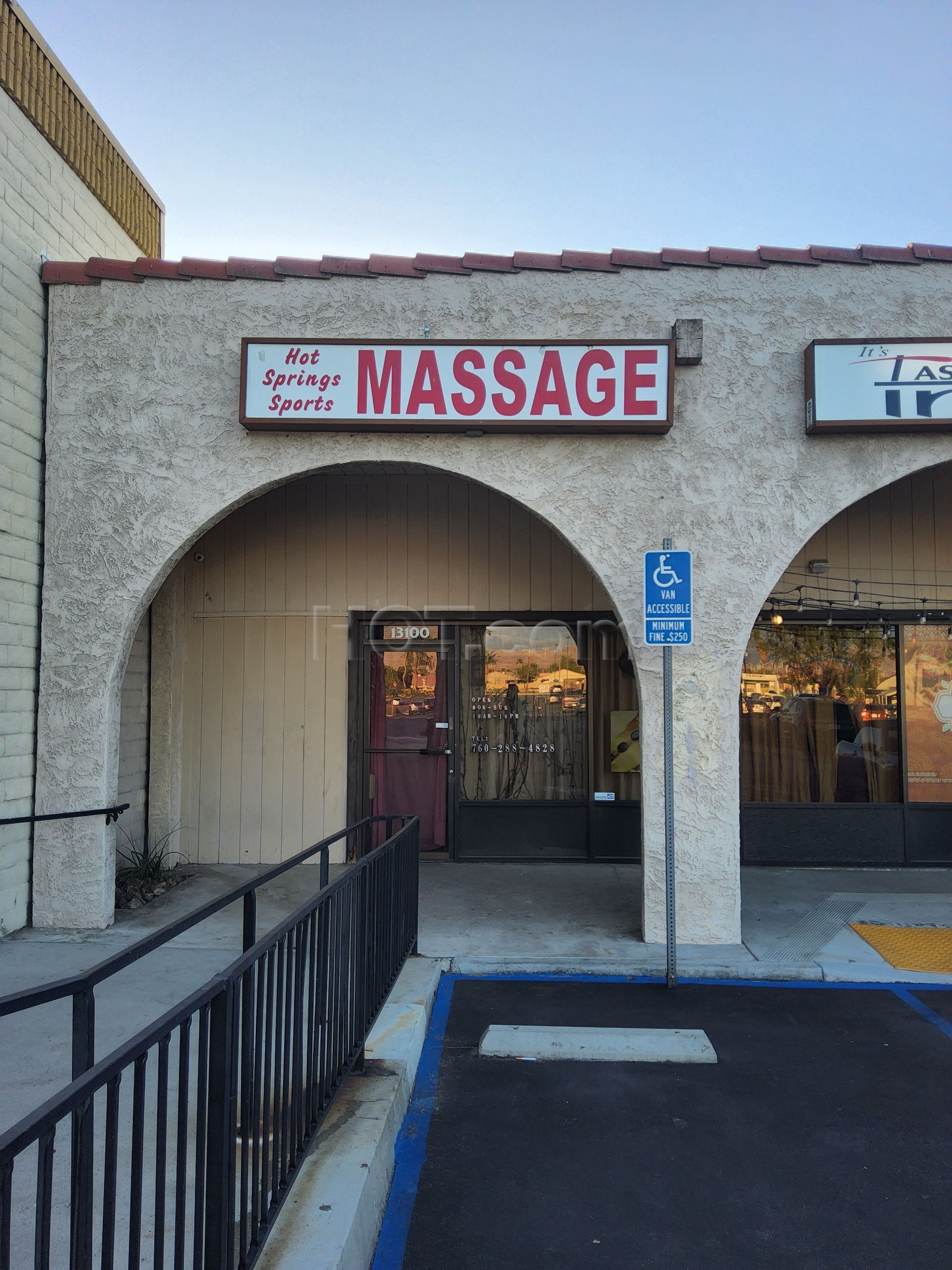 Desert Hot Springs, California Hot Springs Sports Massage