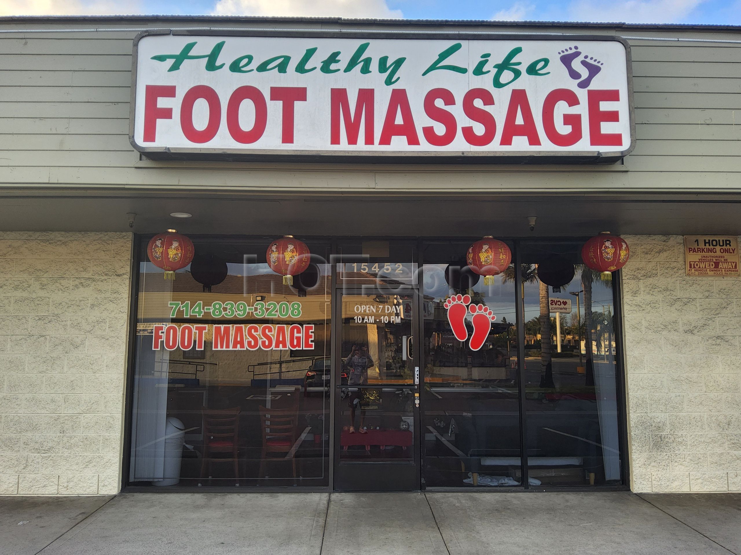 Westminster, California Healthy Life Foot Massage