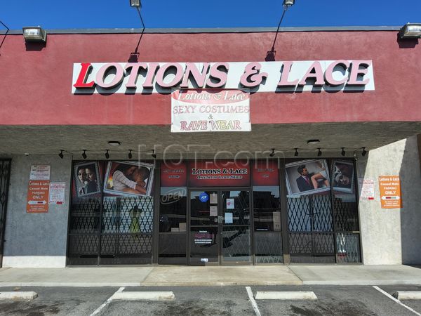 Sex Shops San Bernardino, California Lotions & Lace - "One Stop Love Shop"