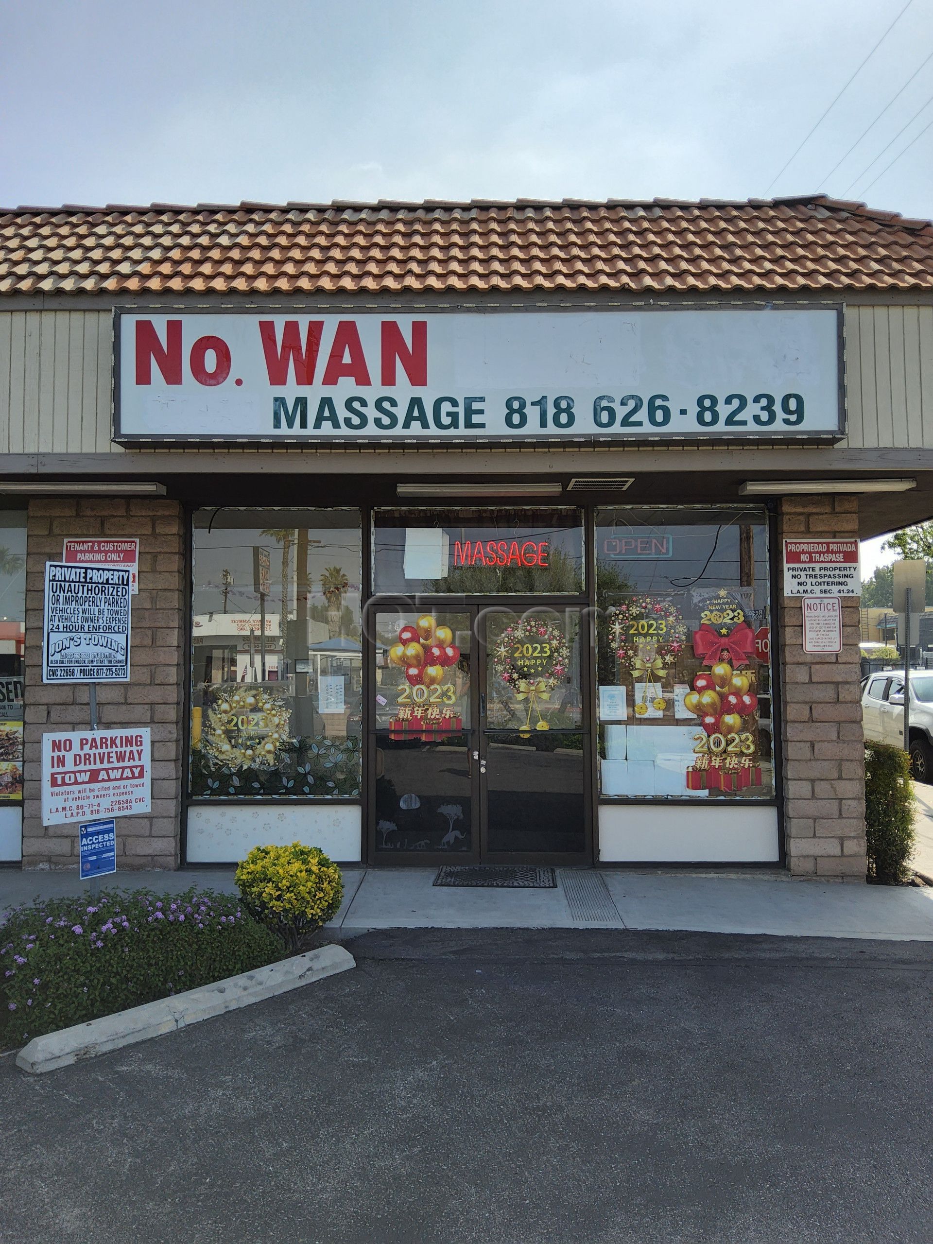 Northridge, California No. Wan Thai Massage Spa