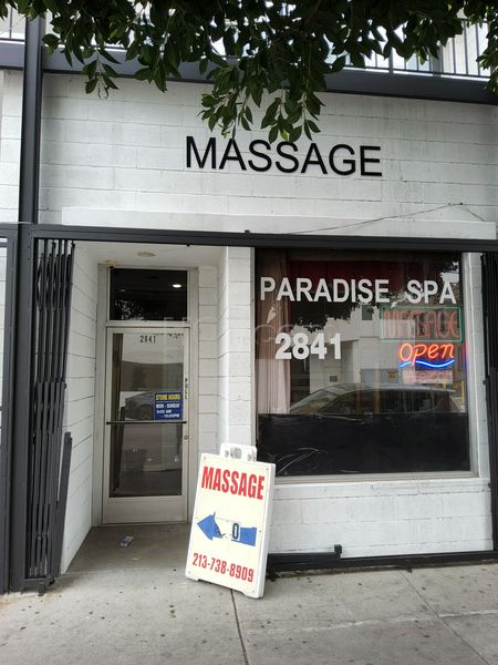 Massage Parlors Los Angeles, California Paradise Spa