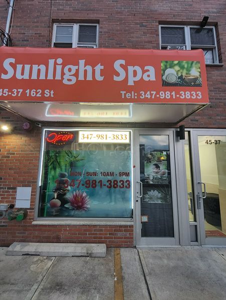 Massage Parlors New York City, New York Sunlight Spa