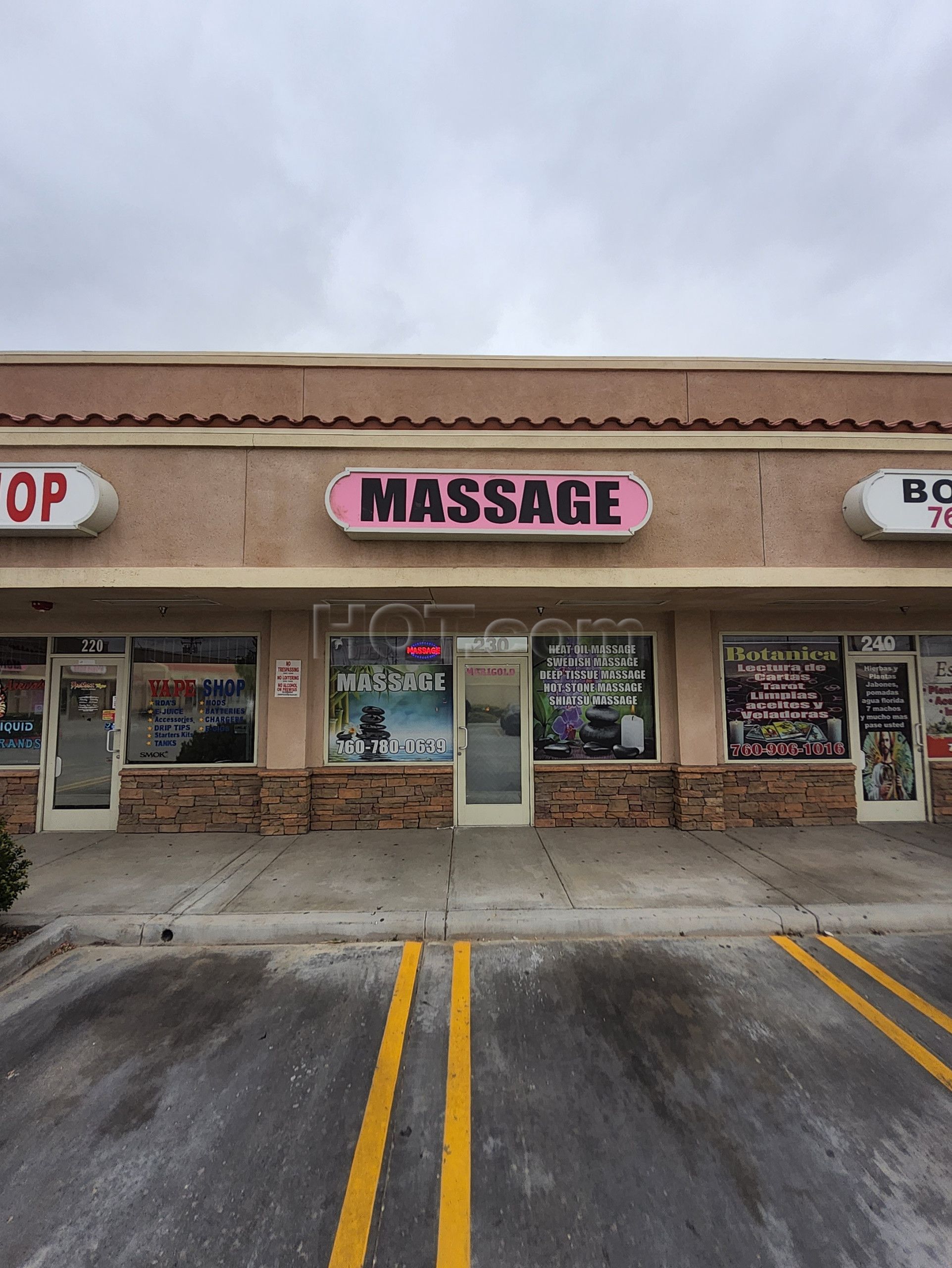 Victorville, California Marigold Massage