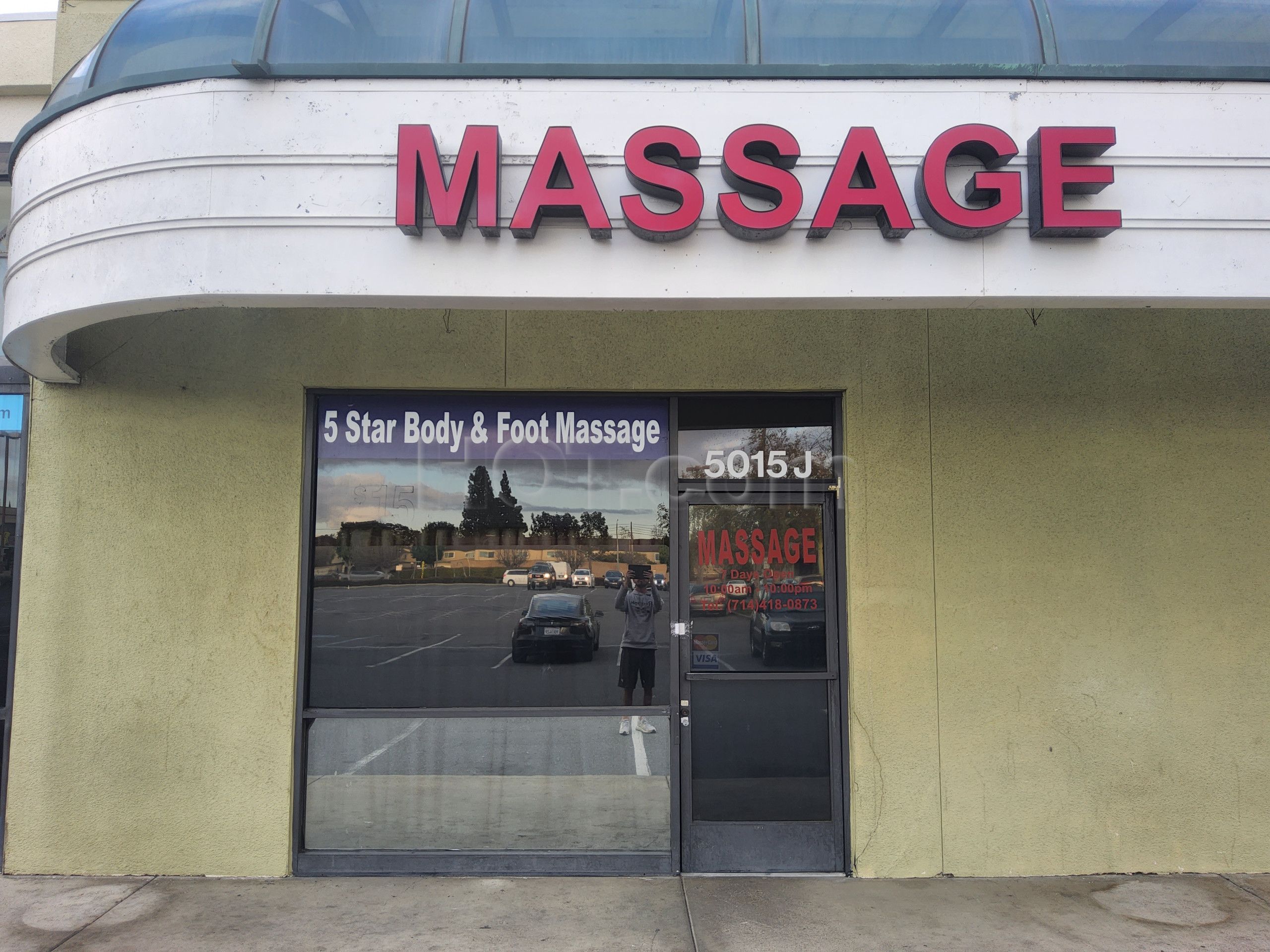 Santa Ana, California 5 Star Body & Foot Massage